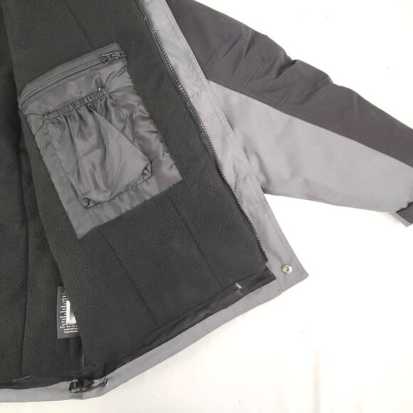 Striker ICE Men's Hardwater Gray/Black Jacket in Small With Sureflote Flotation - Picture 7 of 15